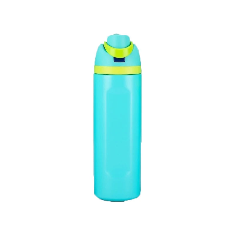 Insulated Stainless Steel Water Bottle with Straw (19oz, 24oz, 32oz)