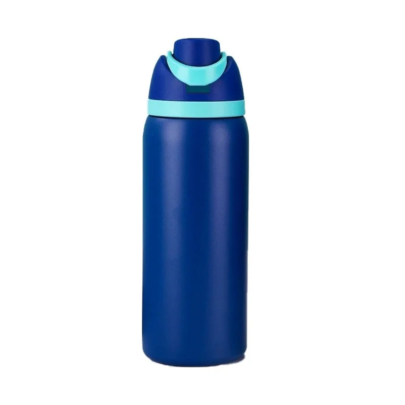 Insulated Stainless Steel Water Bottle with Straw (19oz, 24oz, 32oz)