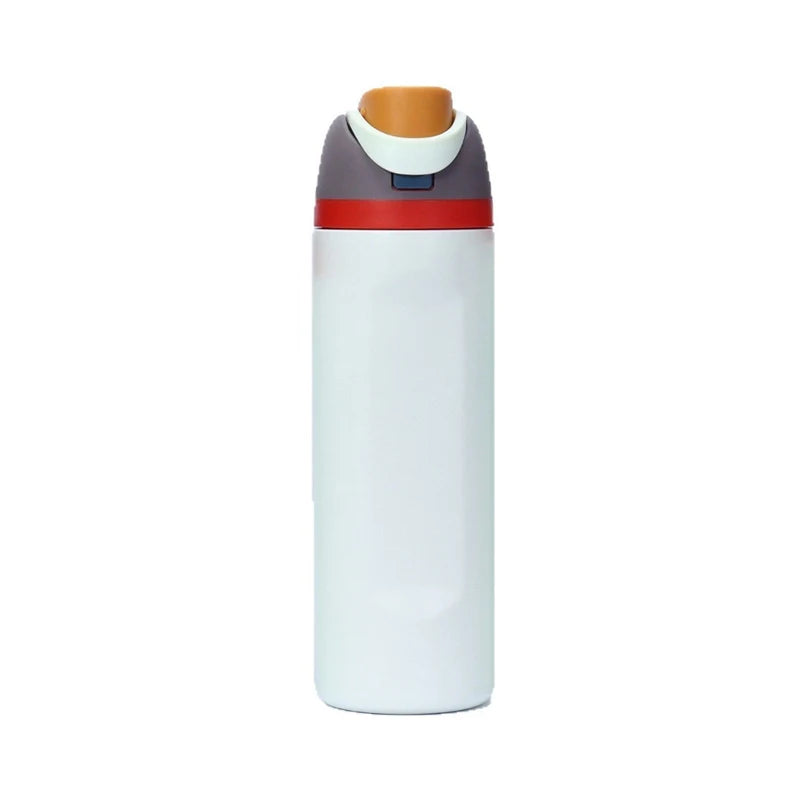 Insulated Stainless Steel Water Bottle with Straw (19oz, 24oz, 32oz)