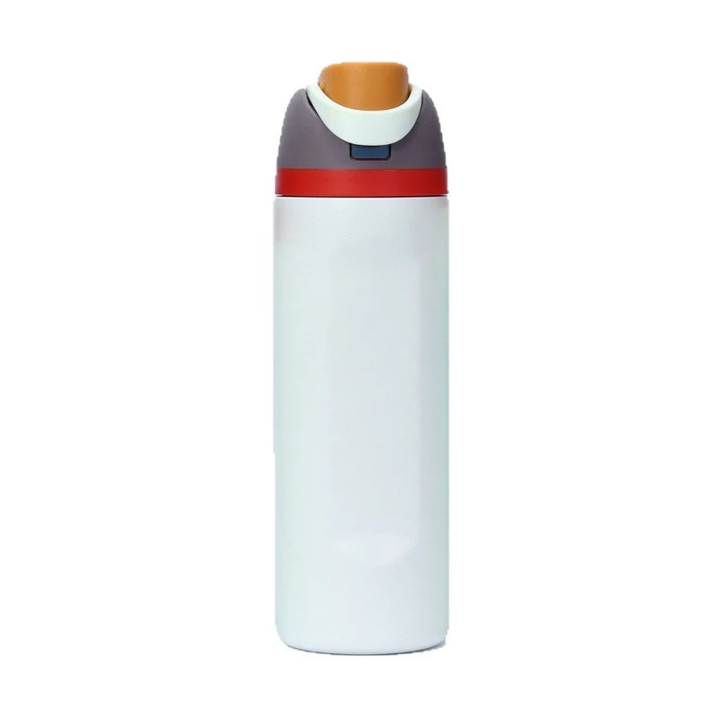 Insulated Stainless Steel Water Bottle with Straw (19oz, 24oz, 32oz)