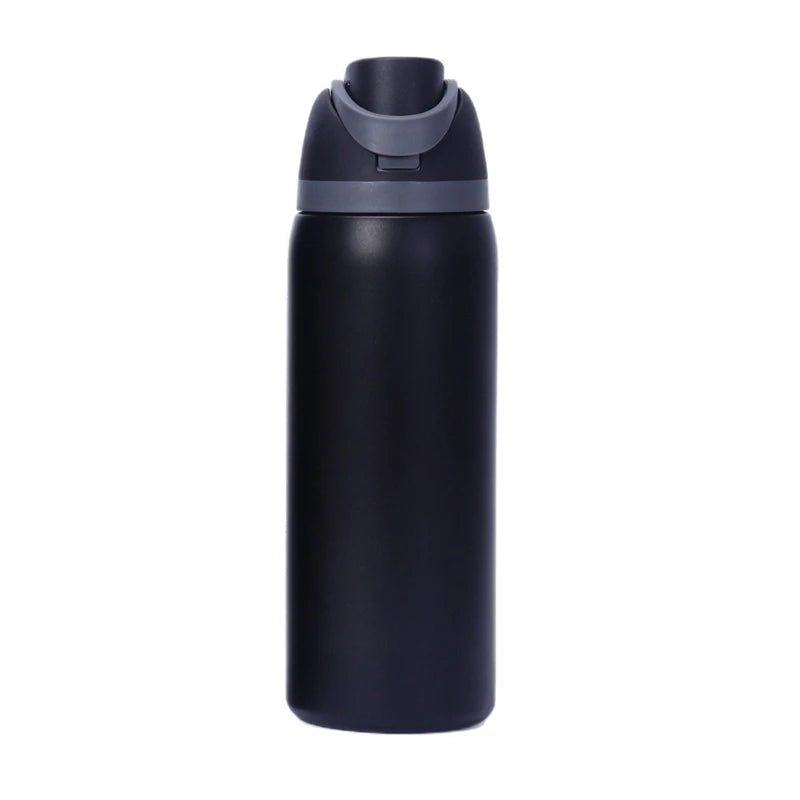 Insulated Stainless Steel Water Bottle with Straw (19oz, 24oz, 32oz)