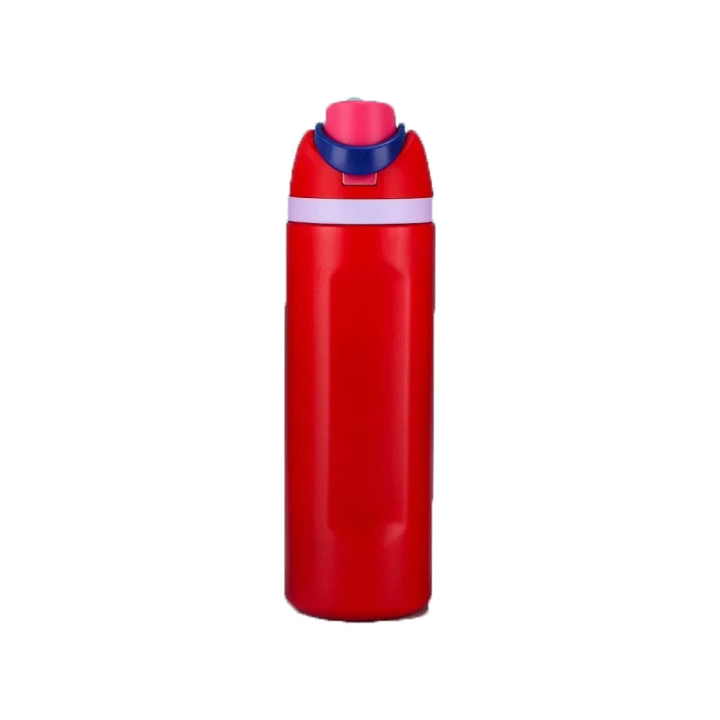 Insulated Stainless Steel Water Bottle with Straw (19oz, 24oz, 32oz)