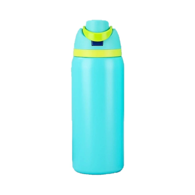 Insulated Stainless Steel Water Bottle with Straw (19oz, 24oz, 32oz)
